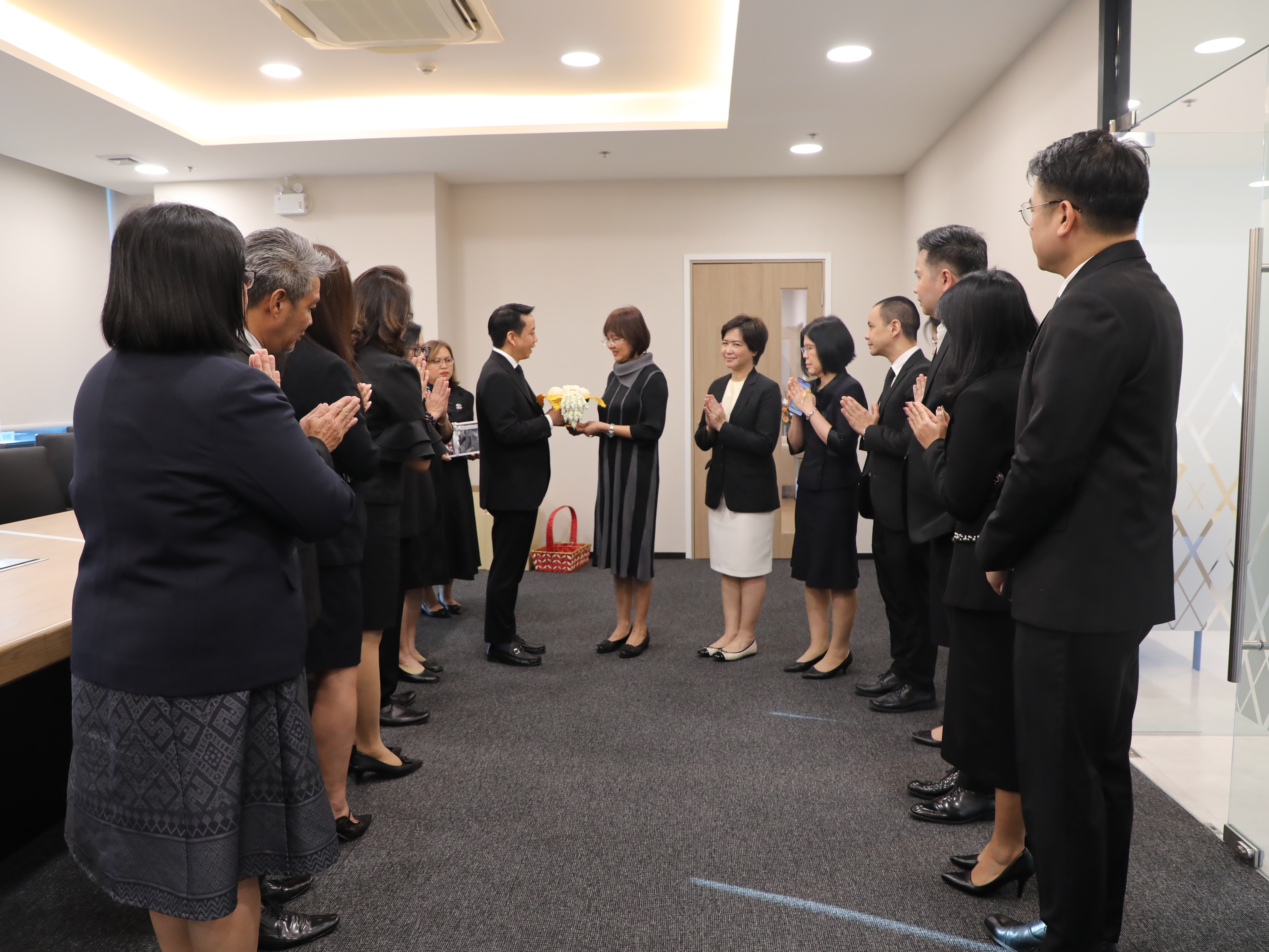 สำนักงานคณะกรรมการนโยบายรัฐวิสาหกิจ ร่วมอวยพรและขอพรปีใหม่ 2569 ผู้บริหารระดับสูงกระทรวงการคลัง