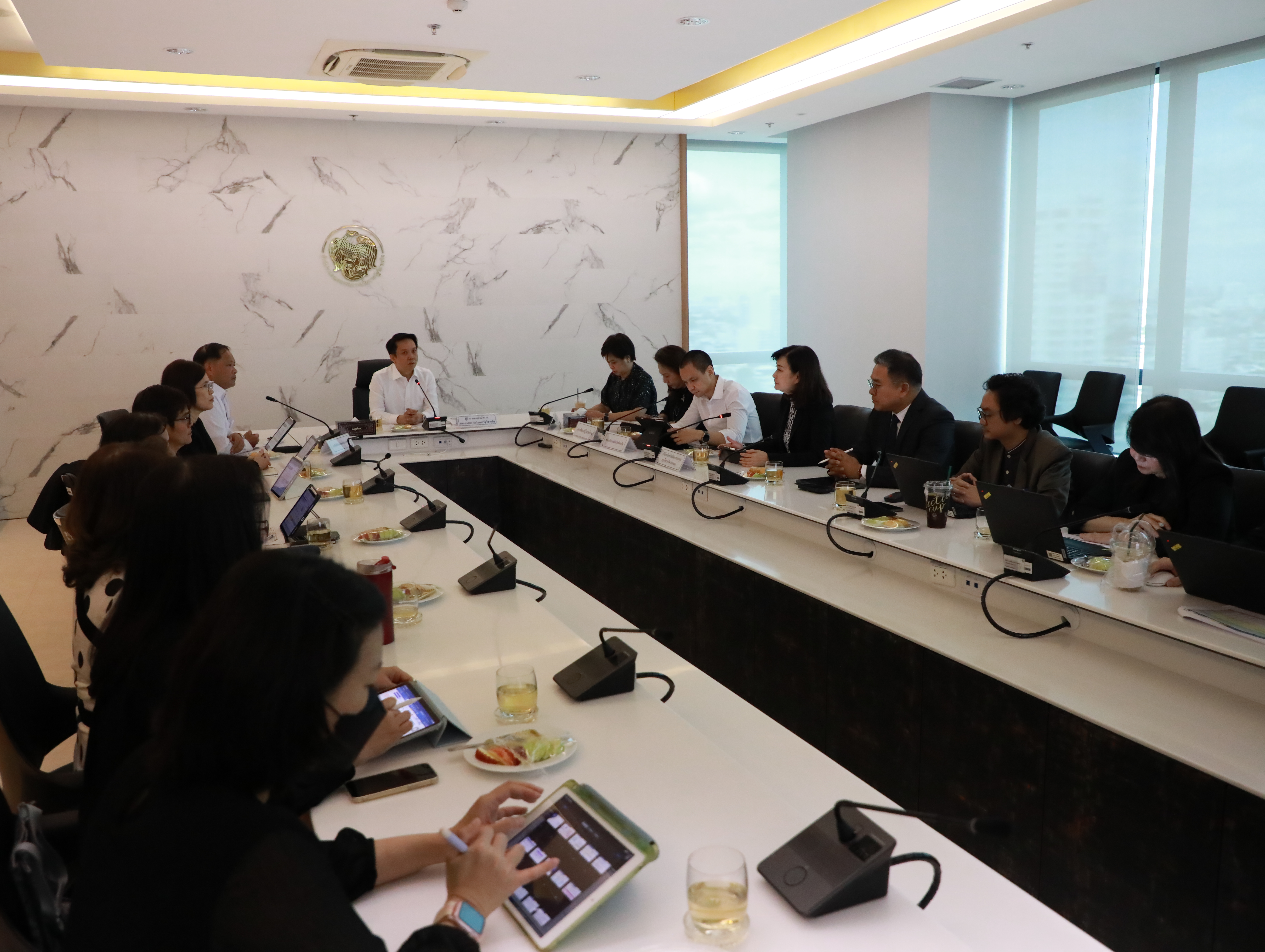 สคร. จัดการประชุมการพิจารณาการระดมทุนผ่านกองทุนรวมโครงสร้างพื้นฐาน (Infrastructure Fund : IFF) 