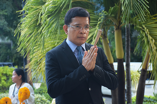 สักการะสิ่งศักดิ์สิทธิ์ประจำกระทรวงการคลัง เนื่องในวันคล้ายวันสถาปนา สคร. ครบรอบ 18 ปี