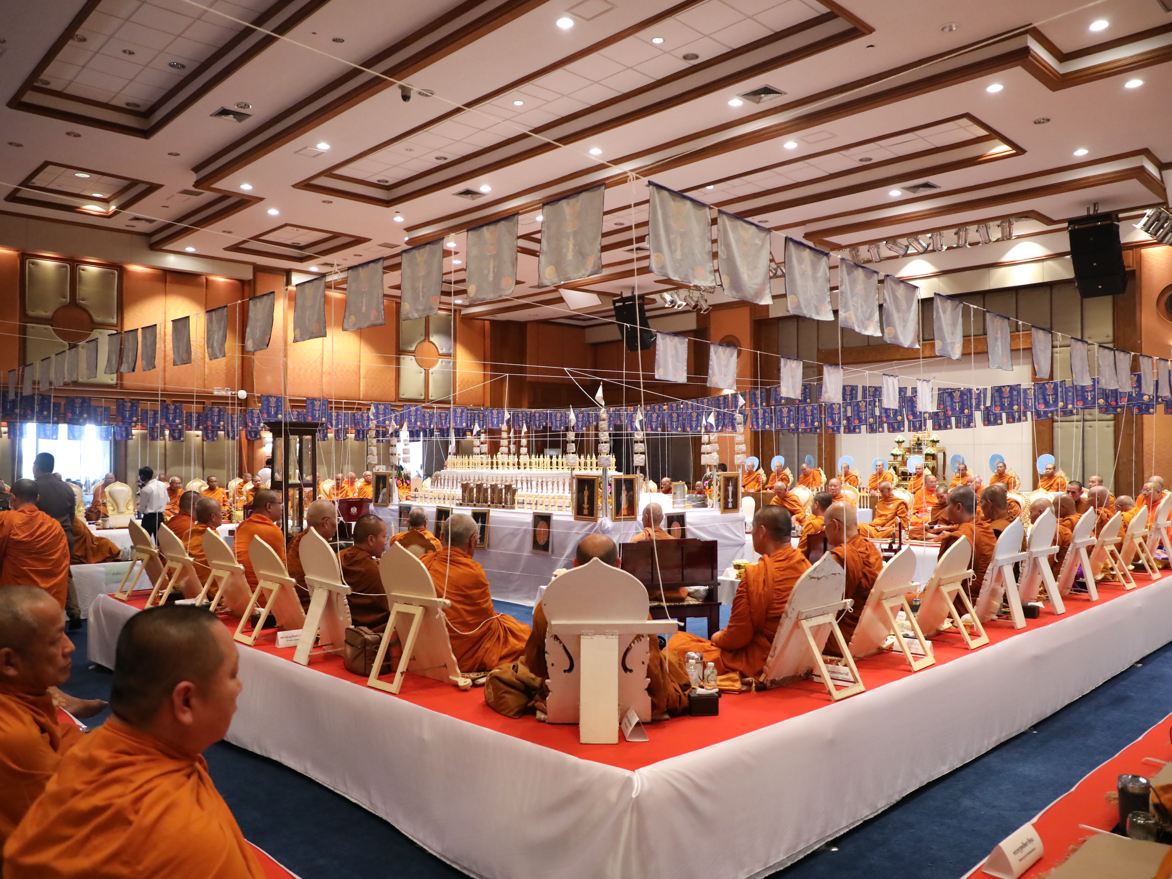 สำนักงานคณะกรรมการนโยบายรัฐวิสาหกิจ ร่วมพิธีพุทธาเทวาภิเษกพระคลัง ในพระคลังมหาสมบัติ เทพประจำกระทรวงการคลัง