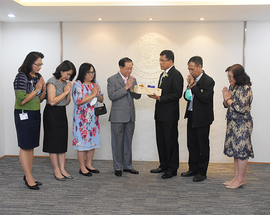 สคร. ร่วมอวยพรและขอพรปีใหม่ 2564 ผู้บริหารระดับสูงกระทรวงการคลัง