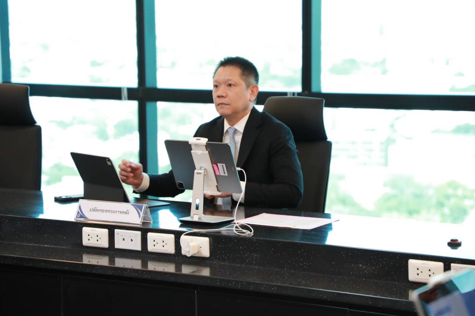 การประชุมคณะกรรมการกำกับการประเมินผลการปฏิบัติราชการของส่วนราชการในสังกัดกระทรวงการคลัง ครั้งที่ ๓/๒๕๖๗