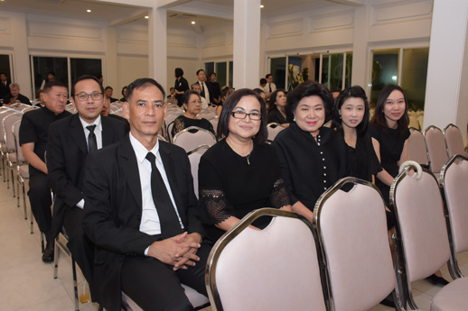 สคร. ร่วมเป็นเจ้าภาพงานสวดพระอภิธรรมศพ มารดา อดีต ผอ. สคร.