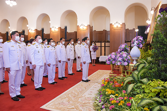 ผู้อำนวยการ สคร. ร่วมพิธีลงนามถวายพระพรสมเด็จพระกนิษฐาธิราชเจ้า กรมสมเด็จพระเทพรัตนราชสุดาฯ สยามบรมราชกุมารี