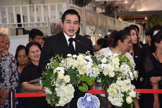 นายสมชัย สัจจพงษ์ ปลัดกระทรวงการคลัง เป็นผู้กล่าวรายการผลการดำเนินการ