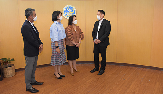 สคร. ร่วมแสดงความยินดีกับอธิบดีกรมสรรพากร เนื่องในโอกาสเข้ารับตำแหน่งใหม่