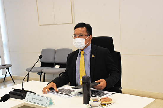 สคร.จัดการประชุมผ่านสื่ออิเล็กทรอนิกส์คณะกรรมการประเมินผลรัฐวิสาหกิจครั้งที่ 5/2563