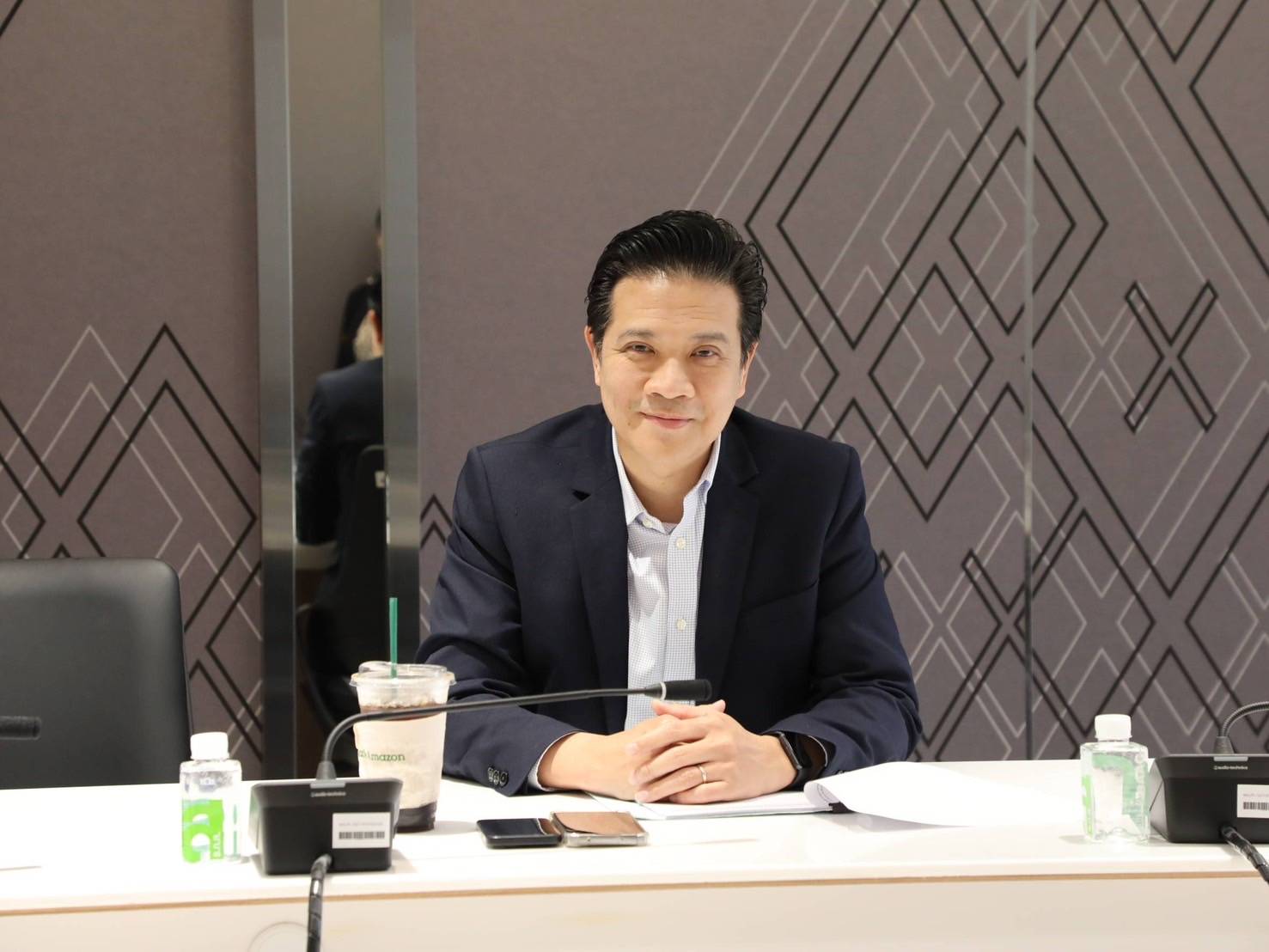 การประชุมหารือแบบทวิภาคีระหว่างสำนักงานคณะกรรมการนโยบายรัฐวิสาหกิจและคณะผู้แทน OECD สำหรับก้าวต่อไปของการพัฒนาและปรับปรุงระบบการกำกับดูแลกิจการที่ดีของรัฐวิสาหกิจไทย ซึ่งเป็นส่วนหนึ่งของกระบวนการเข้าร่วมเป็นสมาชิก OECD ของประเทศไทย