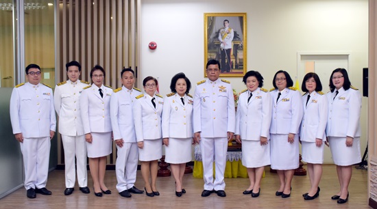 สคร. จัดพิธีถวายสัตย์ปฏิญาณเพื่อเป็นข้าราชการที่ดีและพลังของแผ่นดิน
