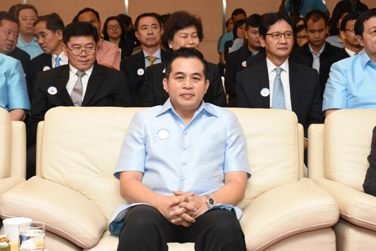 บรรยากาศพิธีร่วมลงนามในบันทึกข้อตกลงว่าด้วยความร่วมมือในการป้องกันและปราบปรามปัญหาการทุจริต