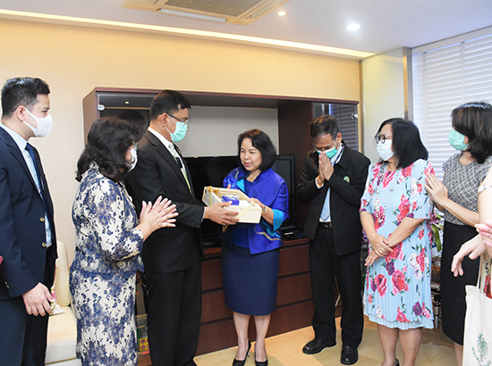 สคร. ร่วมอวยพรและขอพรปีใหม่ 2564 ผู้บริหารระดับสูงกระทรวงการคลัง