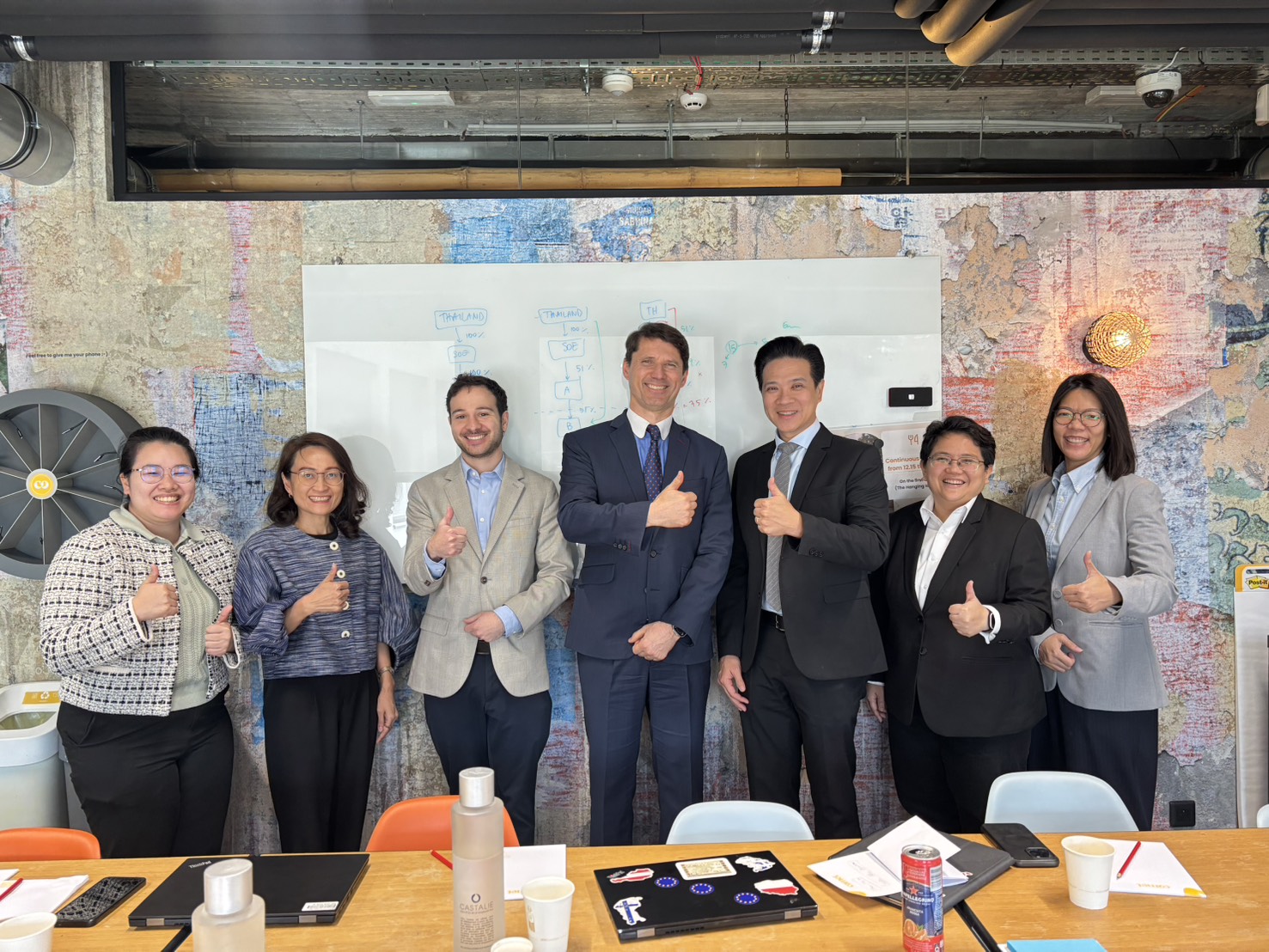 การประชุมเจรจาความตกลงการค้าเสรีระหว่างสหภาพยุโรปและไทย รอบที่ 5 (EU - Thailand Free Trade Agreement : FTA 5th round of negotiations) ในบทรัฐวิสาหกิจ เมื่อวันที่ 2 - 3 เมษายน 2568 ณ ราชอาณาจักรเบลเยียม