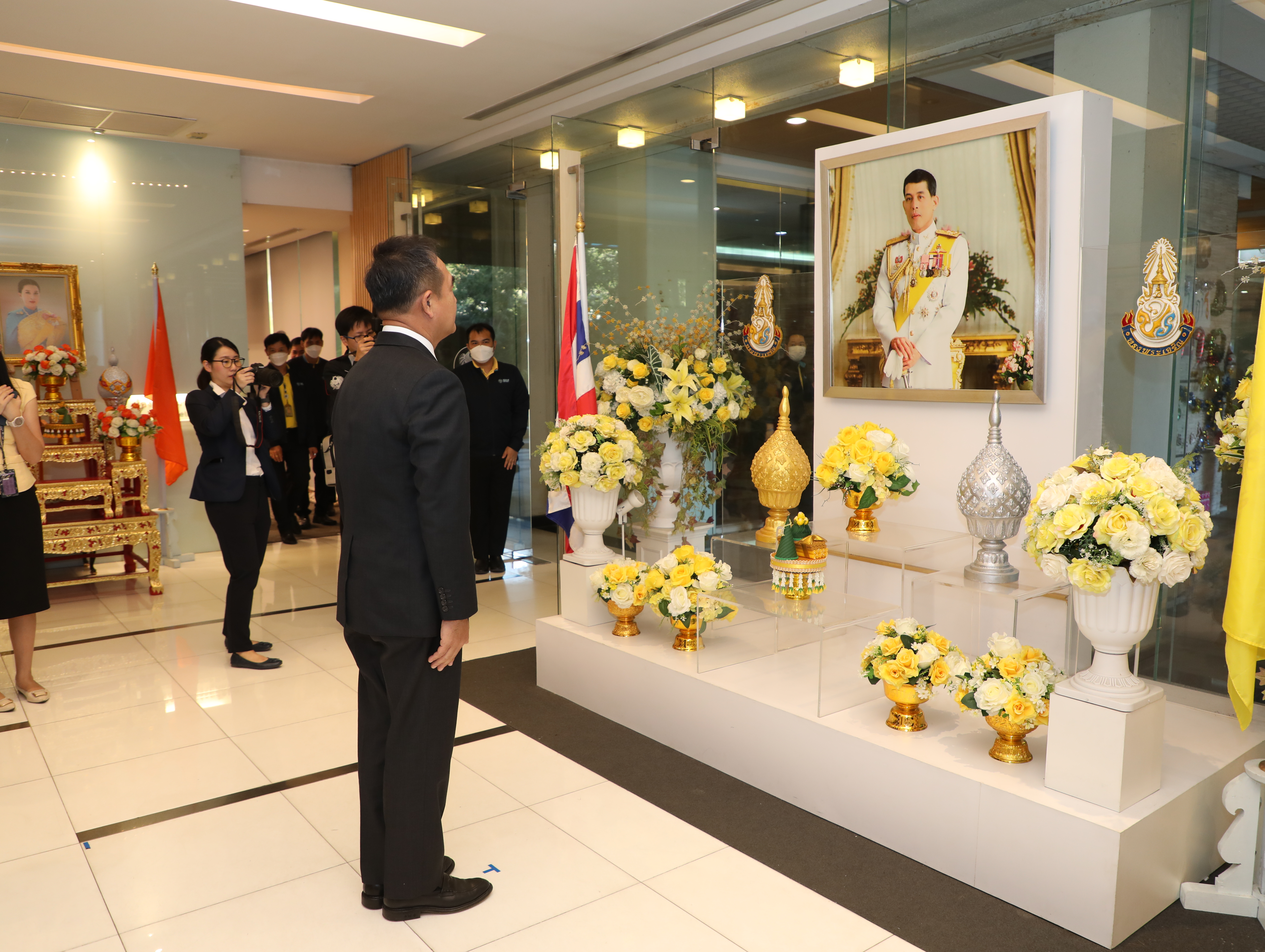 สคร. เข้าร่วมพิธีทำบุญตักบาตรเนื่องในวันขึ้นปีใหม่ พุทธศักราช 2567 