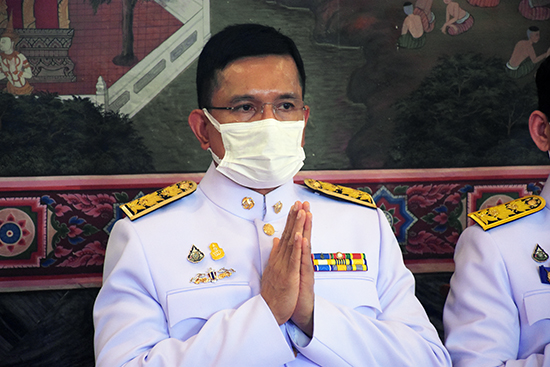 สคร. ร่วมพิธีถวายผ้ากฐินพระราชทานกระทรวงการคลังประจำปี พ.ศ. 2563