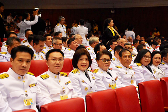 สคร. ร่วมพิธีถวายสัตย์ปฏิญาณเพื่อเป็นข้าราชการที่ดีและพลังของแผ่นดิน