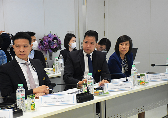 รัฐมนตรีว่าการกระทรวงการคลังพร้อมคณะเข้าตรวจเยี่ยม สคร.