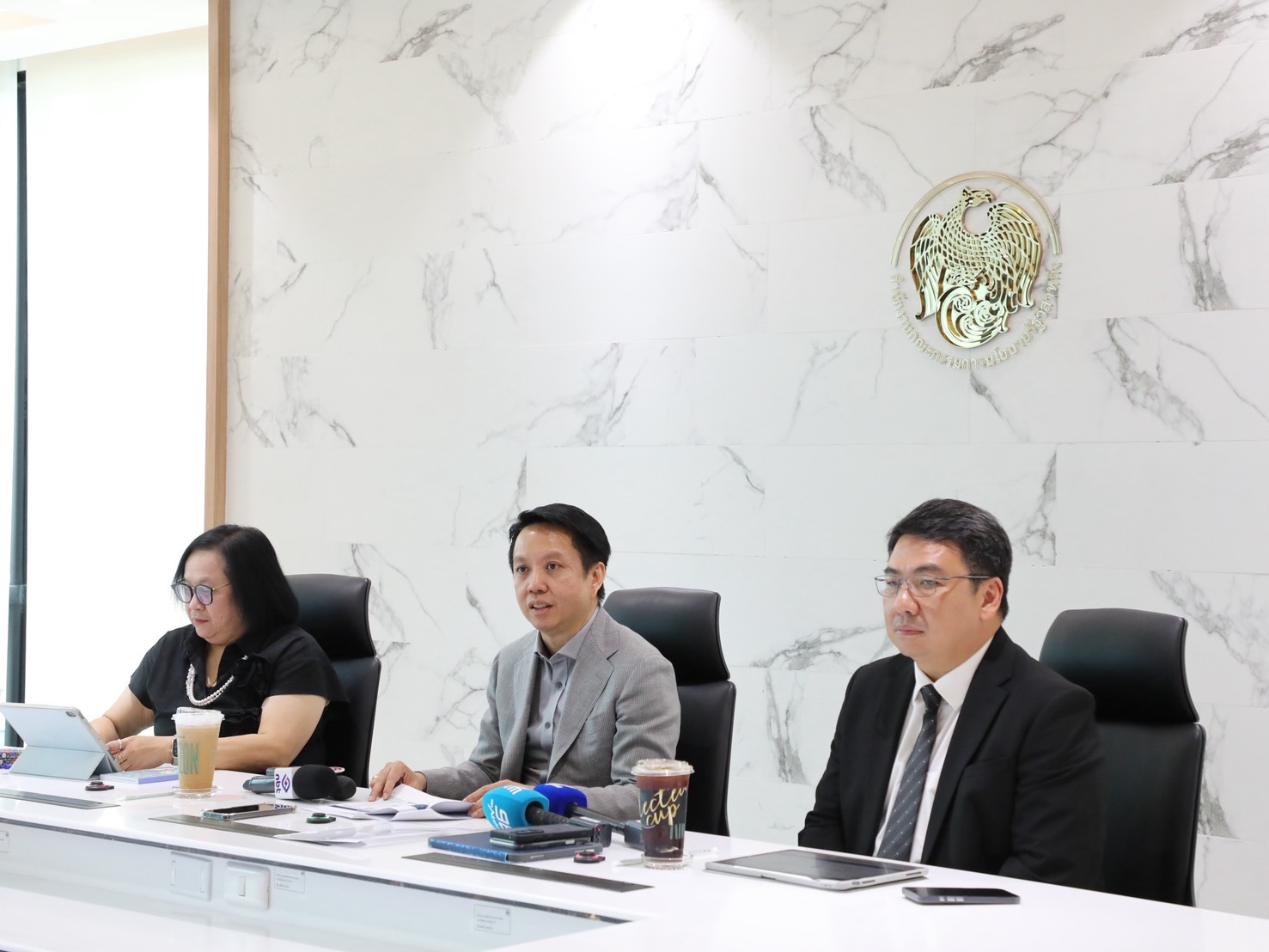 สำนักงานคณะกรรมการนโยบายรัฐวิสาหกิจ จัดงานแถลงข่าวผลการดำเนินงานของ สคร. ประจำปีงบประมาณ พ.ศ. 2569 เพื่อเผยแพร่ผลการดำเนินงานและความก้าวหน้าในการขับเคลื่อนนโยบายด้านรัฐวิสาหกิจ