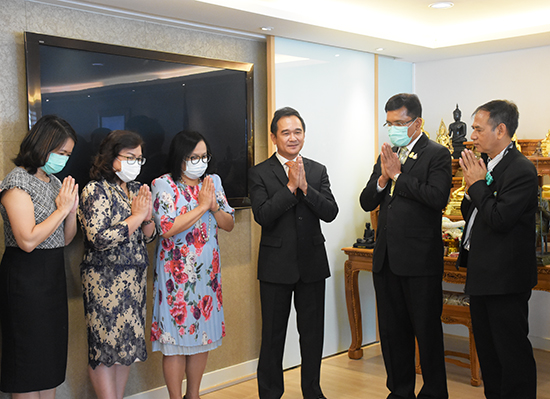สคร. ร่วมอวยพรและขอพรปีใหม่ 2564 ผู้บริหารระดับสูงกระทรวงการคลัง