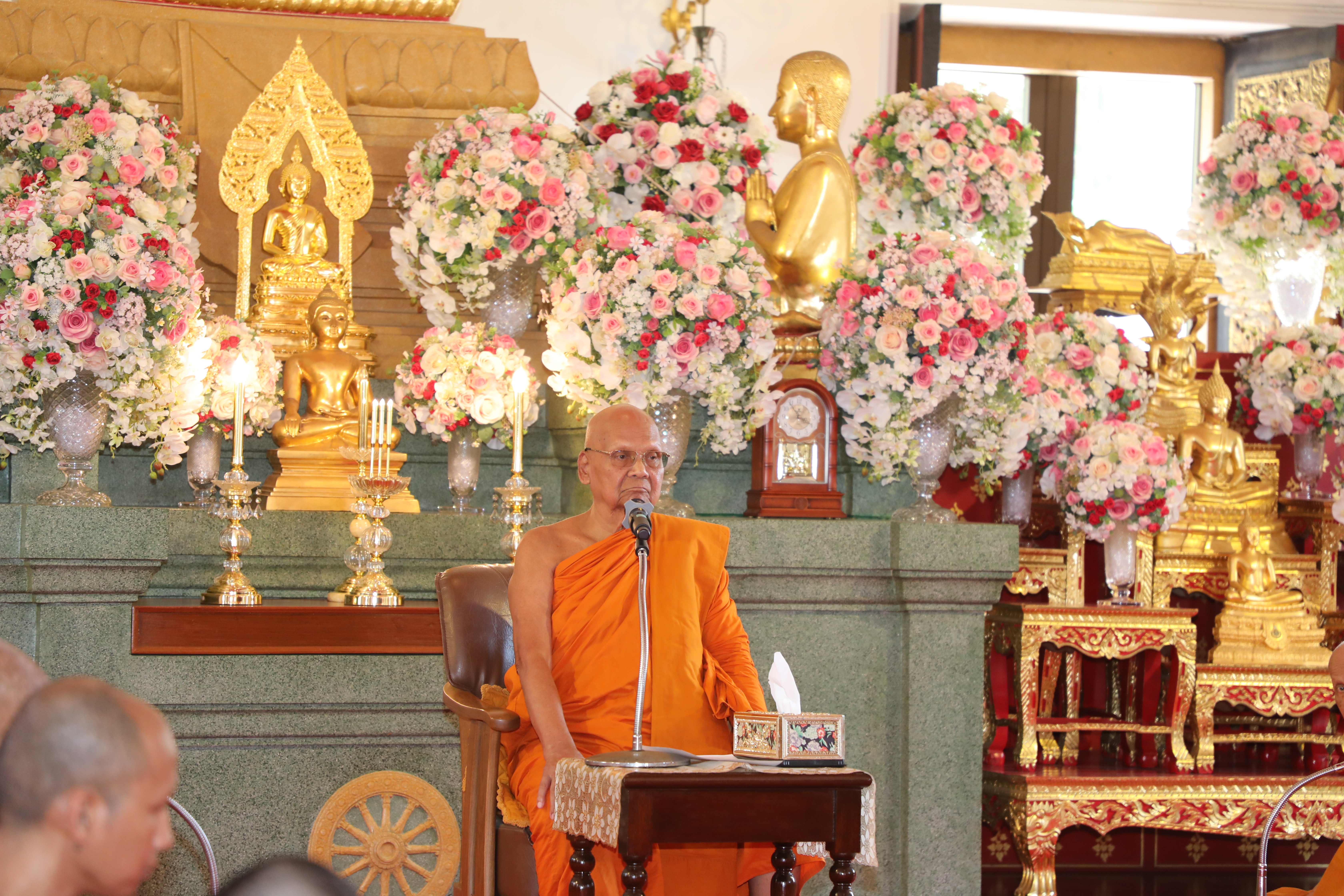 สคร. เข้าร่วมพิธีเจริญพระพุทธมนต์และเจริญจิตตภาวนา เพื่อถวายเป็นพระราชกุศลแด่พระบาทสมเด็จพระเจ้าอยู่หัว และสมเด็จพระเจ้าลูกยาเธอ เจ้าฟ้าทีปังกรรัศมีโชติ มหาวชิโรตตมางกูร สิริวิบูลยราชกุมาร 