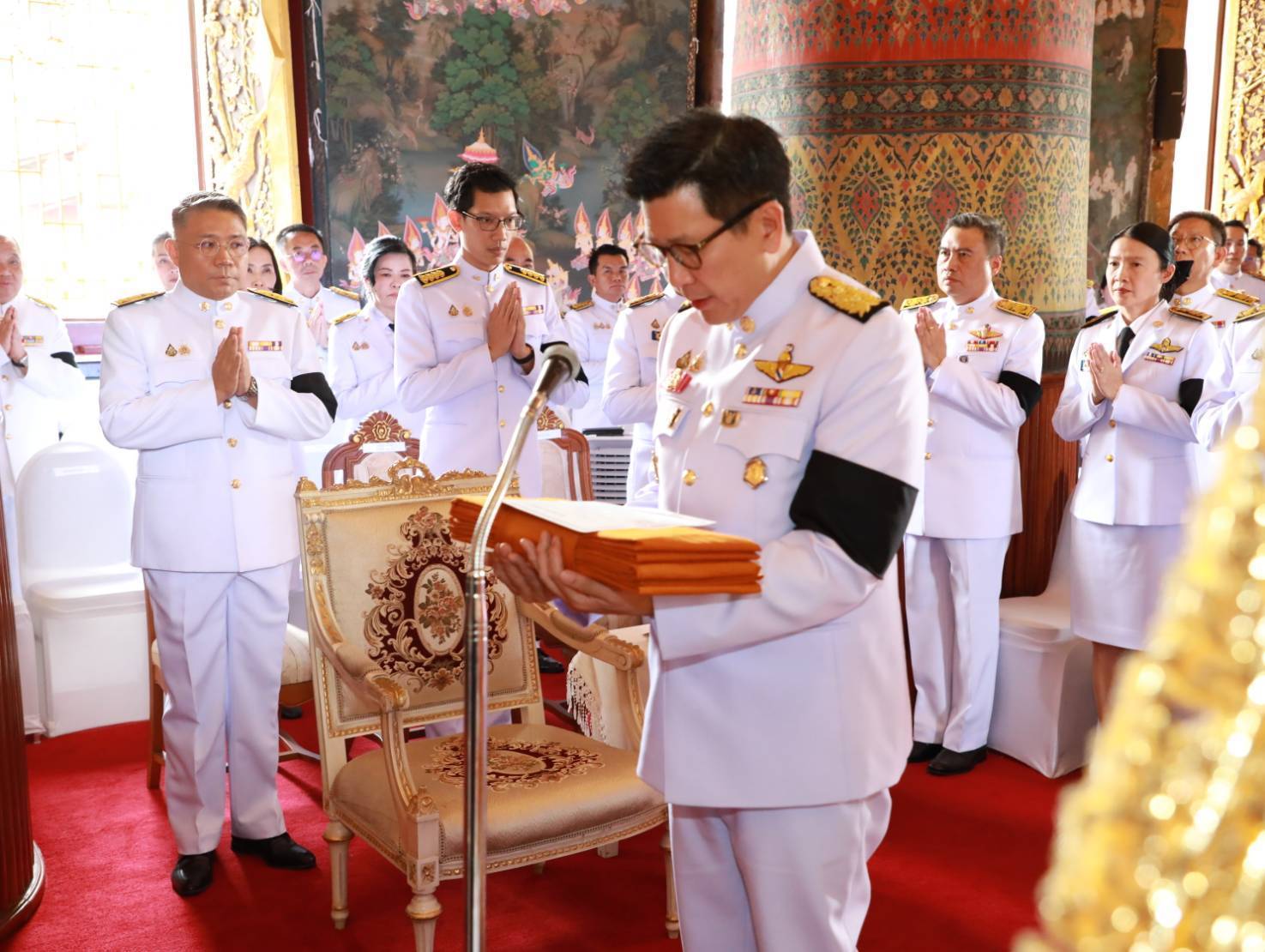 สำนักงานคณะกรรมการนโยบายรัฐวิสาหกิจ ร่วมพิธีถวายผ้าพระกฐินพระราชทานกระทรวงการคลัง ประจำปี พ.ศ. 2568