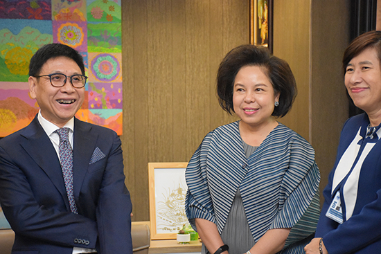 สคร. ร่วมอวยพรปีใหม่ 2562 ปลัดกระทรวงพลังงาน
