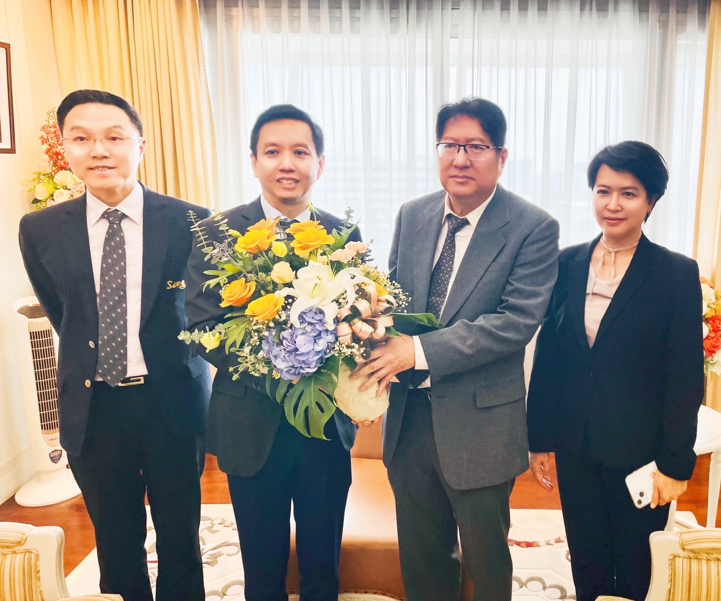 สคร. เข้าแสดงความยินดี นายไพรัช พรสมบูรณ์ศิริ เนื่องในโอกาสเข้ารับตำแหน่งอัยการสูงสุด 